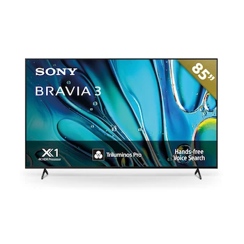 Imagen de referencia para Sony BRAVIA 3 K-85S30 Pantalla LCD 4K de 85 Pulgadas Android 12
