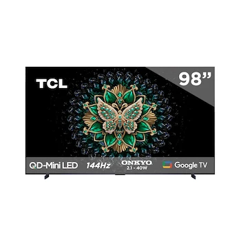 Imagen de referencia para TCL 98QM6K Pantalla 98 Pulgadas Plana QD-Mini LED 4K UHD Smart TV con Procesador AiPQ Pro Quad Core