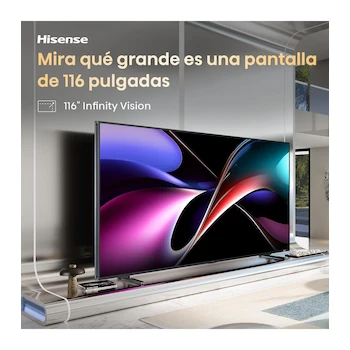 Imagen 5 de Hisense 116UX Pantalla Laser TV de 116 Pulgadas RGB-MiniLED TriChroma 4K