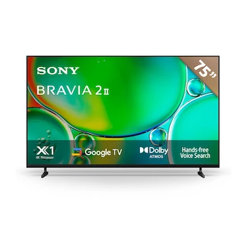 Imagen alusiva al producto Sony Bravia 2 K-75S20M2 Pantalla LED 4K UHD de 75 Pulgadas con Google TV