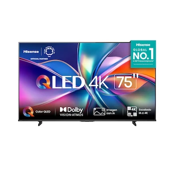 Imagen de referencia para Pantalla Hisense 75 Pulgadas QLED Serie Vida Modelo 75U6H