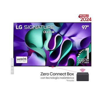Imagen 1 de Televisor LG OLED evo Serie M4 97 Pulgadas 4K Smart TV Modelo OLED97M4PSA