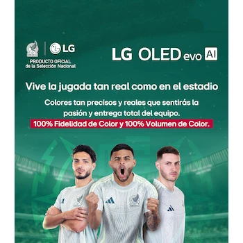 Imagen 4 de Pantalla LG OLED evo AI Serie G5 4K Smart TV 83 Pulgadas Modelo OLED83G5PSA 2025