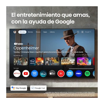 Imagen 5 de Hisense Pantalla Plana de 55 Pulgadas ULED Mini-LED 4K Google TV Modelo 55U7QG