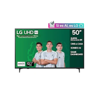 Imagen de referencia para TV LG UHD AI UA75 50 Pulgadas 4K Smart Modelo 2025