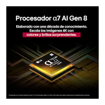 Imagen 4 de TV LG UHD AI UA75 50 Pulgadas 4K Smart Modelo 2025