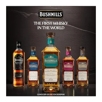 Imagen 5 de Bushmills 10 Year Old Single Malt Irish Whiskey 750 ml