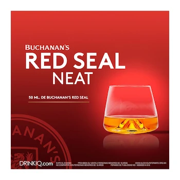 Imagen 3 de Whisky Buchanan's Red Seal Blended Scotch 750 ml