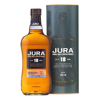 Imagen 2 de Whisky Escocés Single Malt Jura 18 Años 700 ml