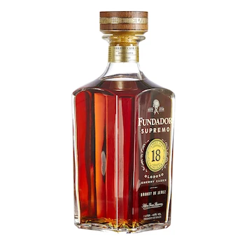 Imagen 2 de Brandy Fundador Supremo 18 Años 1000 ml