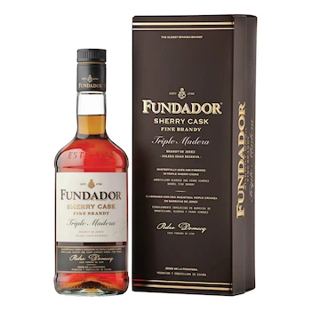 Imagen 2 de Fundador Brandy Triple Madera 700 ml
