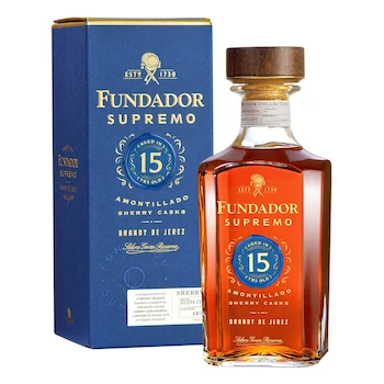 Imagen de referencia para Brandy Fundador Supremo 15 Años 700 ml