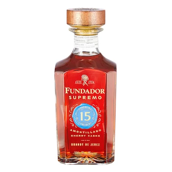 Imagen 2 de Brandy Fundador Supremo 15 Años 700 ml