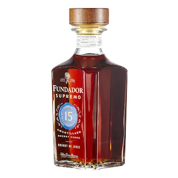 Imagen 3 de Brandy Fundador Supremo 15 Años 700 ml
