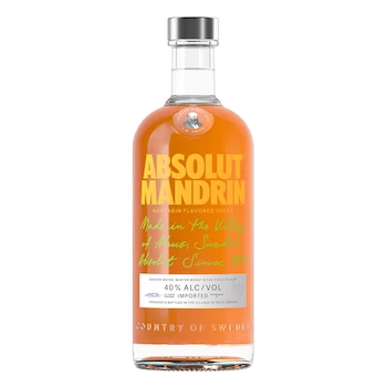 Imagen alusiva al producto Absolut Mandrin Mandarin Orange Flavored Vodka 750 ml