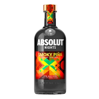 Imagen alusiva al producto Vodka Absolut Nights Smoky Piña 700 ml