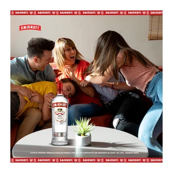 Imagen 4 de Vodka Smirnoff No. 21 Red Label 1 L