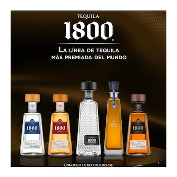 Imagen 4 de 1800 Tequila Añejo, 700 ml