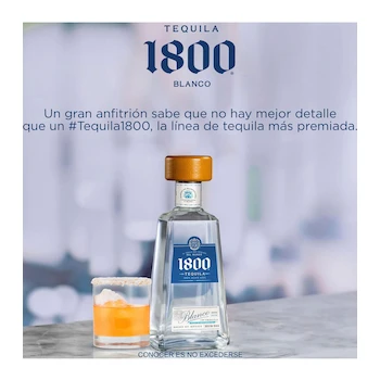 Imagen 3 de Tequila 1800 Blanco 700 ml
