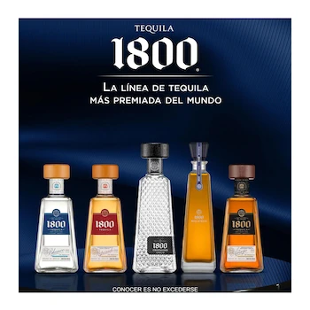Imagen 4 de Tequila 1800 Blanco 700 ml
