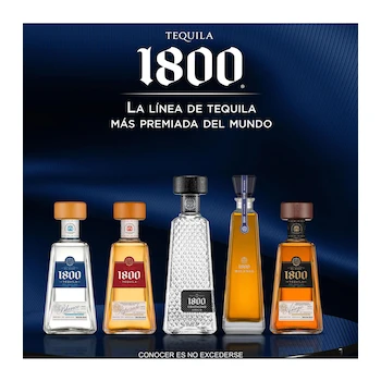 Imagen 4 de Botella de Tequila Reserva 1800 Reposado 700 ml