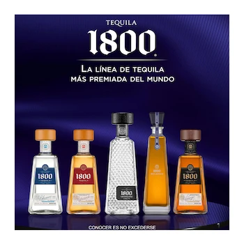 Imagen 4 de Tequila 1800 Milenio Extra Añejo 700 ml