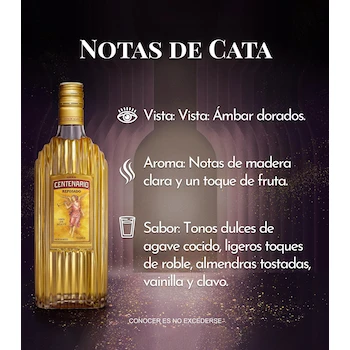 Imagen 3 de Tequila Reposado Gran Centenario Botella 700 ml