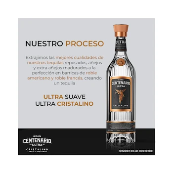 Imagen 2 de Gran Centenario Tequila Ultra Cristalino 695 ml