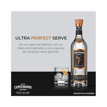 Imagen 4 de Gran Centenario Tequila Ultra Cristalino 695 ml