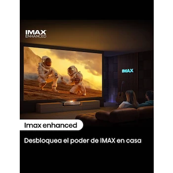 Imagen 3 de Proyector Hisense Láser TV 100 Pulgadas 100L9Q Dorado con Pantalla ALR