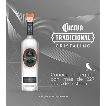 Imagen 3 de José Cuervo Tequila Tradicional Cristalino 750 ml