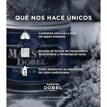 Imagen 3 de Maestro Dobel Tequila Blanco 700 ml