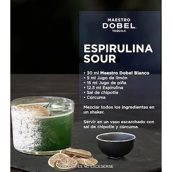 Imagen 4 de Maestro Dobel Tequila Blanco 700 ml