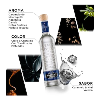 Imagen 3 de Tequila Blanco Maestro Dobel 700 ml
