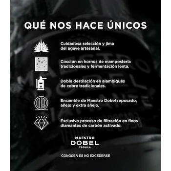 Imagen 3 de Tequila Maestro Dobel Diamante Cristalino 3 L