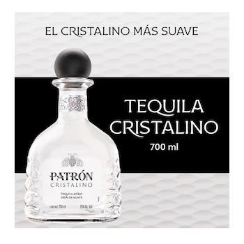 Imagen 4 de Patron Spirits Tequila Patrón Cristalino Añejo 700 ml