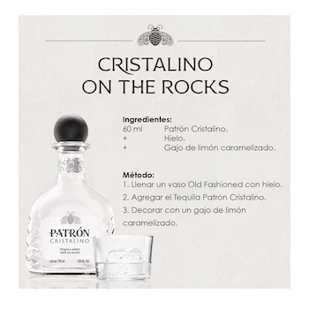 Imagen 5 de Patron Spirits Tequila Patrón Cristalino Añejo 700 ml