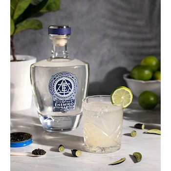 Imagen 2 de Tequila Enemigo 89 Añejo Cristalino 750 ml