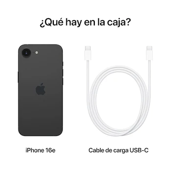 Imagen 5 de Apple iPhone 16E 128 GB Negro Desbloqueado