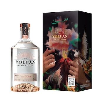 Imagen de referencia para Tequila Volcán de mi Tierra Añejo Cristalino Edición Ricardo Luevanos 750 ml