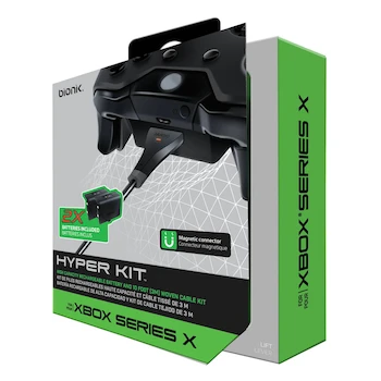 Imagen de referencia para Bionik Hyper Kit Cargador de Control para Xbox Series X/S
