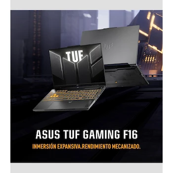 Imagen 3 de Laptop ASUS TUF Gaming F16 16" Intel Core 5 Processor 210H NVIDIA GeForce RTX 3050 16GB DDR4 RAM 512GB SSD
