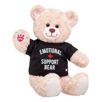 Imagen 2 de Build-A-Bear Playera Apoyo Emocional Negra Modelo 44358535