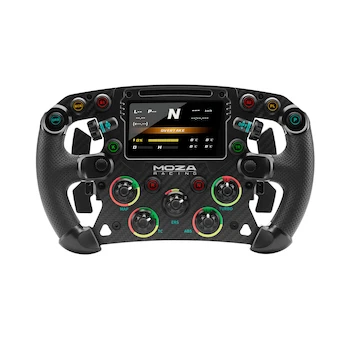 Imagen 2 de Volante de Simulación de Carreras Moza Racing RS V2 Negro de 330 mm