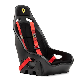 Imagen de referencia para Next Level Racing F-GT Elite 160 Scuderia Ferrari Edition Wheel Plate Front Mount Cockpit Simulator with Elite ES1 Seat Scuderia Ferrari Edition