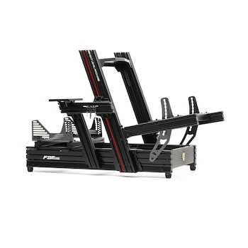 Imagen 2 de Next Level Racing F-GT Elite 160 Scuderia Ferrari Edition Wheel Plate Front Mount Cockpit Simulator with Elite ES1 Seat Scuderia Ferrari Edition