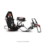 Miniatura de Next Level Racing F-GT Lite Formula and GT Foldable Simulator Cockpit Black