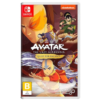 Imagen de referencia para Avatar: The Last Airbender - Quest for Balance Video Game for Nintendo Switch