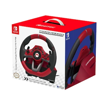 Imagen de referencia para HORI Mario Kart Racing Wheel Pro Deluxe Negro para Nintendo Switch