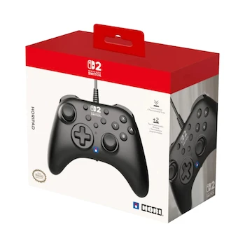 Imagen 2 de Control Inalámbrico HORIPAD Turbo para Nintendo Switch Negro